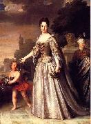 Jean-Baptiste Santerre Portrait of Marie-Adelaide of Savoy oil on canvas